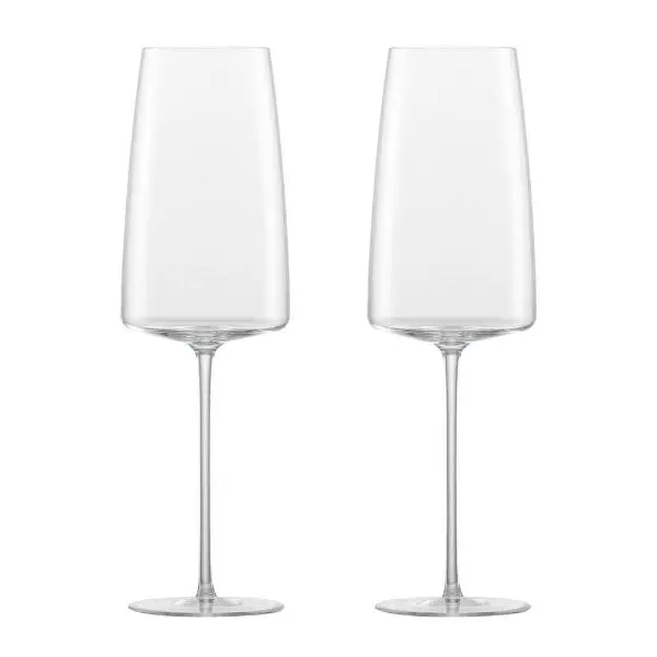 Simplify champagneglass 2 stk 40,5 cl klar