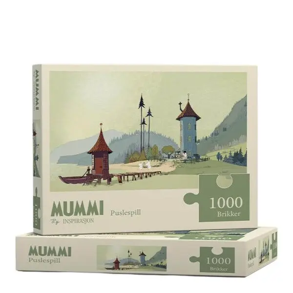 Mummi puslespill 1000 brikker Mummidalen