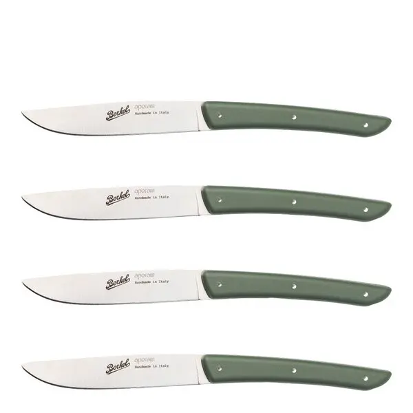 Color Olive Green biffkniver 11 cm