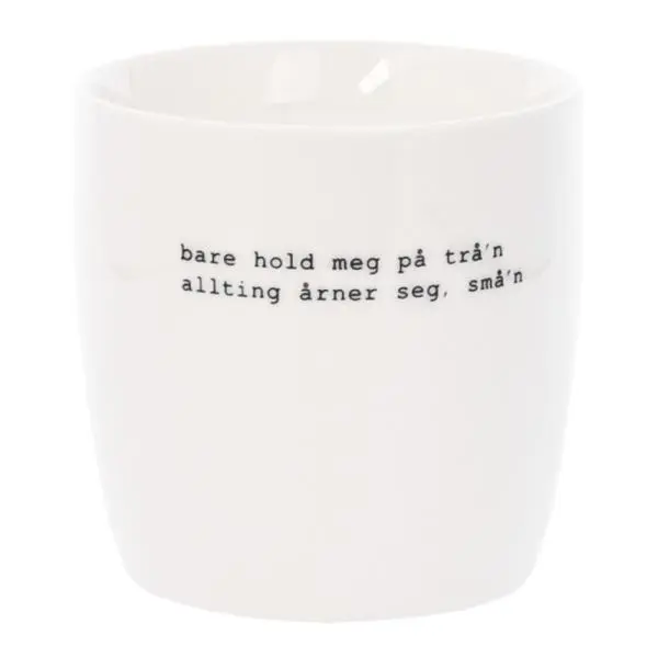 Trygve Skaug krus hold meg på trå`n 30 cl hvit