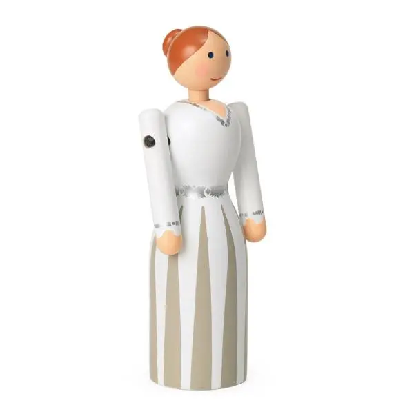 Bride 12 cm hvit