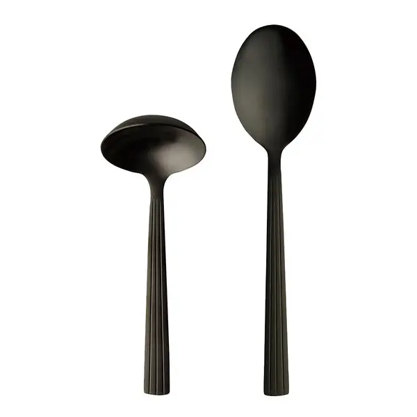 RAW saus/potetsett 2 deler matte black