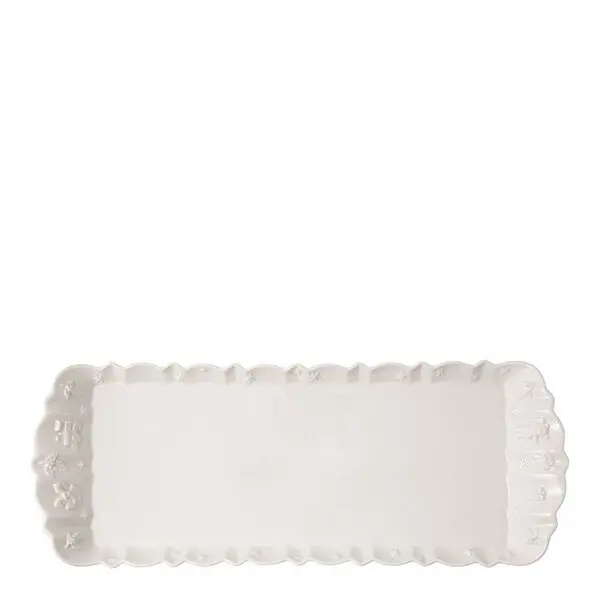 Toy's Delight Royal Classic sandwichtallerken 40x16 cm hvit