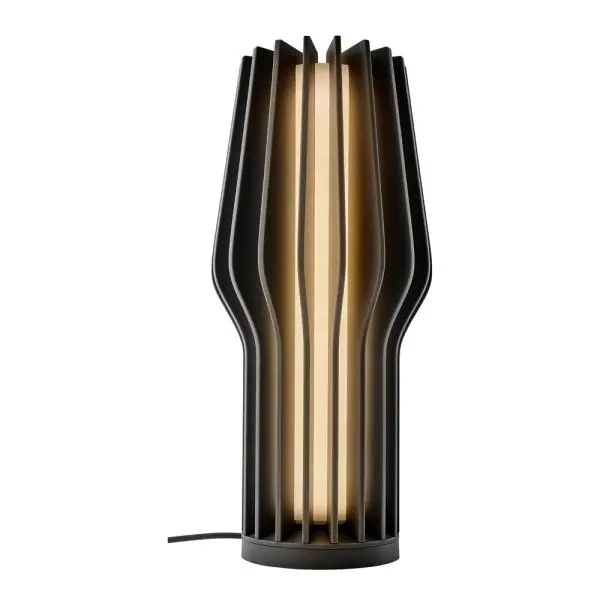 Radiant LED lampe 25 cm svart
