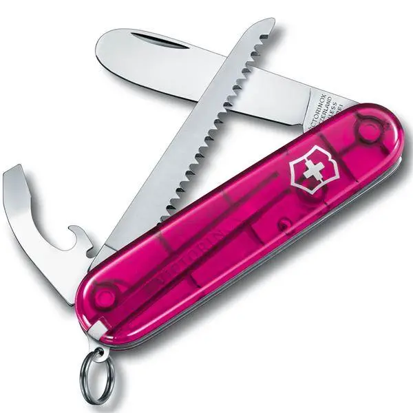 My first victorinox lommekniv 84mm 9 fun rosa