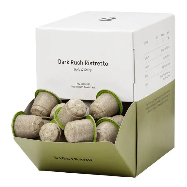 Dark Rush Ristretto kaffekapsler 100 stk