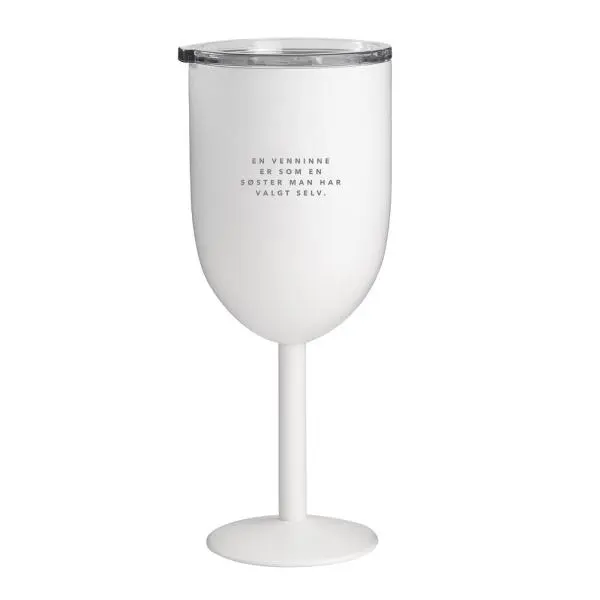 Vinglass termo VENNINNE 40 cl hvit
