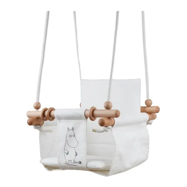 Mummi babyhuske 40x20x40 cm hvit