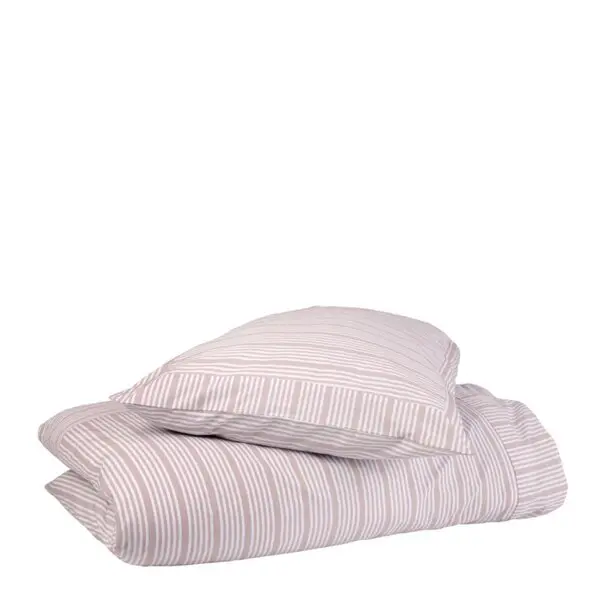 Bedding Collection dynetrekk 150x210+50x60 cm powder rose stripes