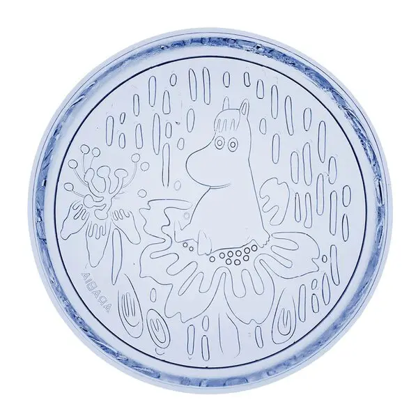 Mummi tallerken 15,5 cm aqua