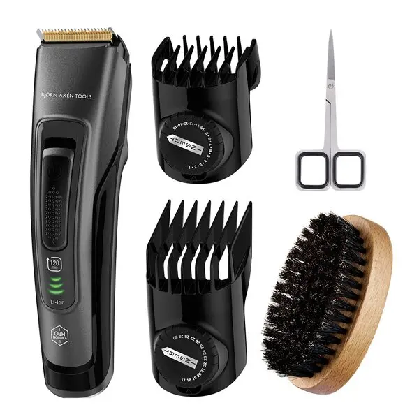 Björn Axén Tools hår- og skjeggtrimmersett HH4500N0 svart
