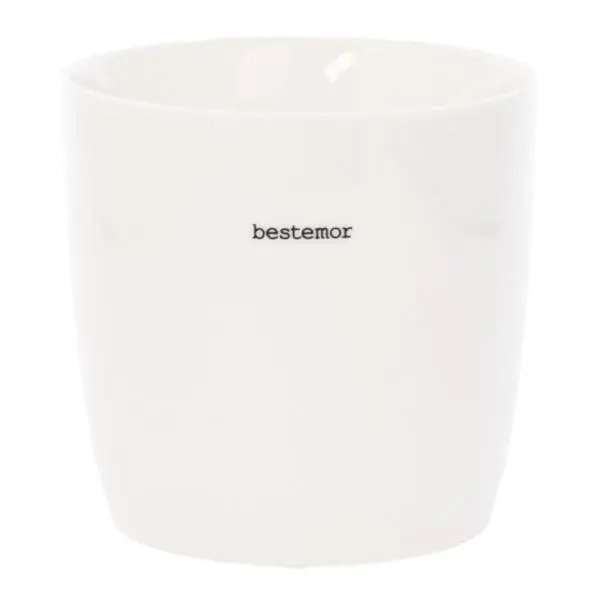 Krus bestemor 30 cl hvit