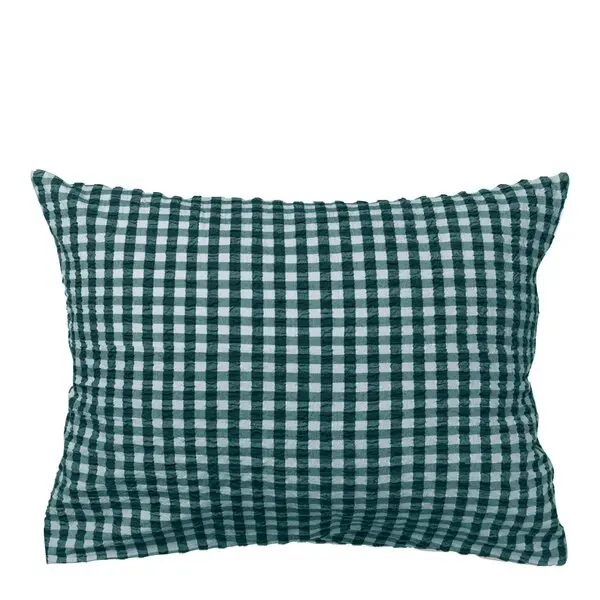 Bæk&Bølge putetrekk 60x50 cm grønn/lys blå