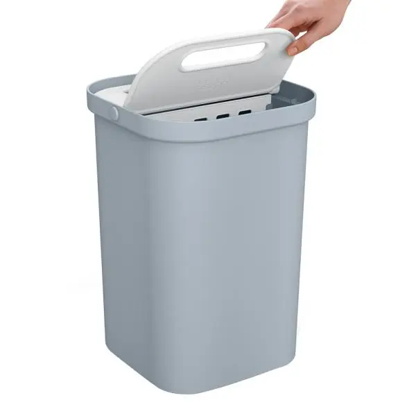 Søppelspann D47 B25 H74,5 cm blå