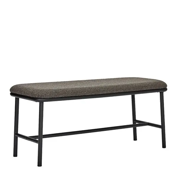 Toda benk 100x39x44 cm brun