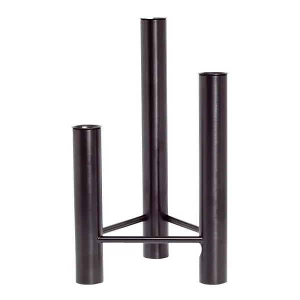 Vista vase/lysestake svart