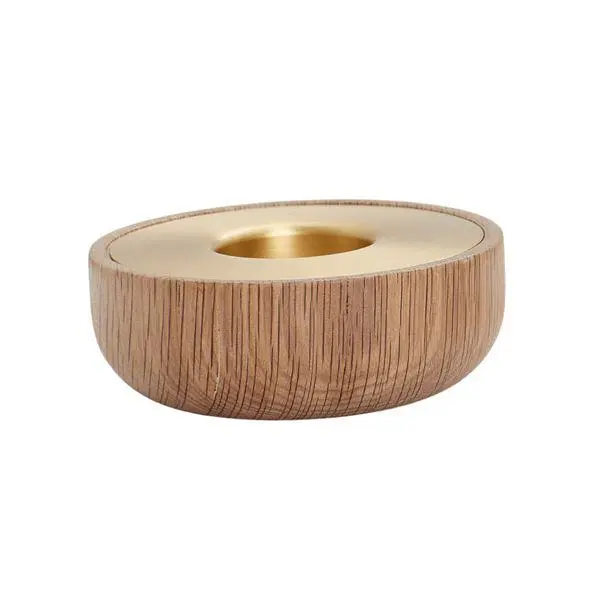 Oak Nordic telysholder 4 cm