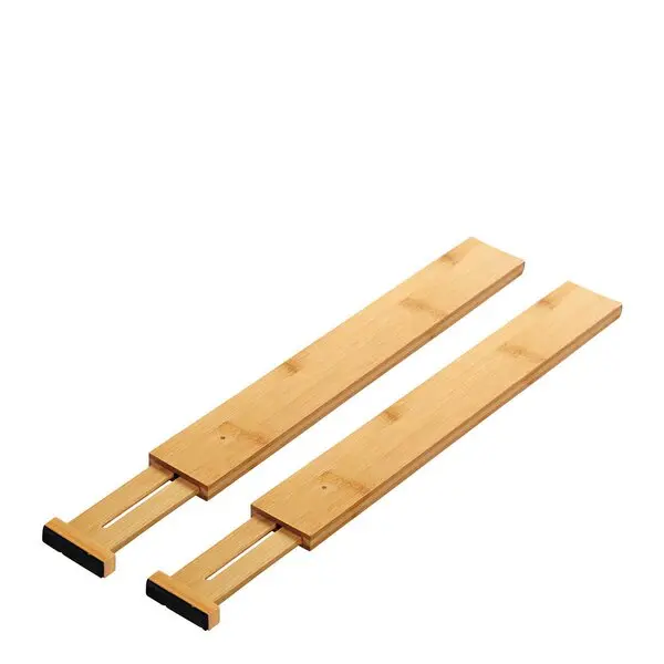 Skuffdelere 55,8 cm 2 stk bambus