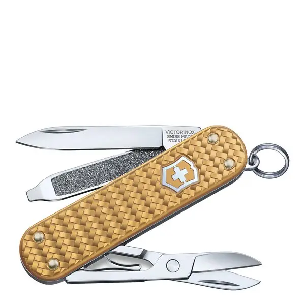 Classic SD Precious Alox lommekniv 5 funksjoner gull