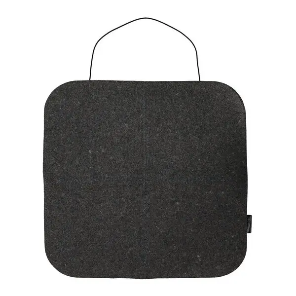 Marka sitteunderlag 43x43 cm svart