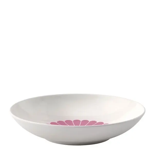 Fleur cassis pastaskål 24 cm 62 cl rosa