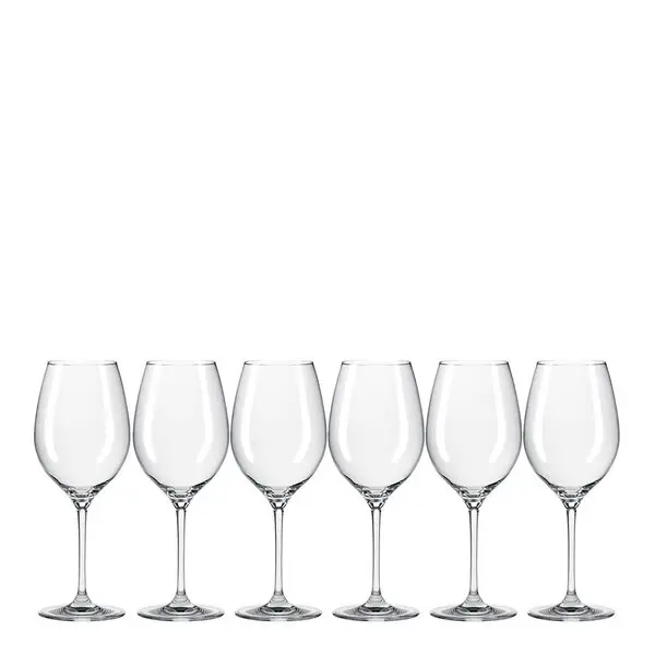 Sontell hvitvinsglass universal 47 cl 6 stk klar