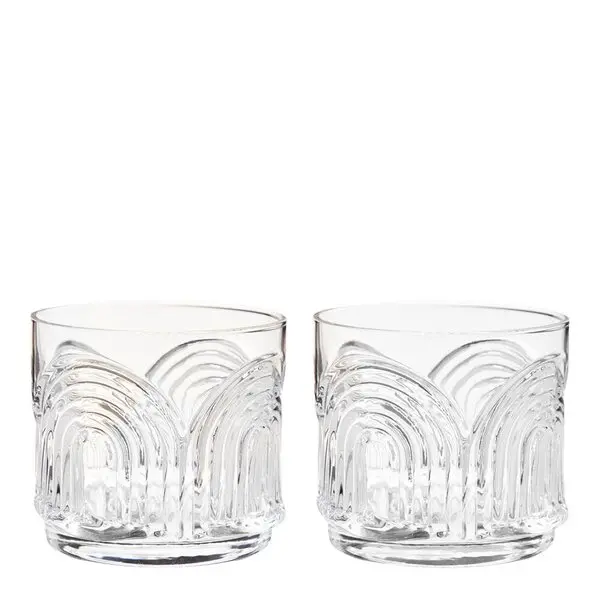 Deco Lowball glass Beau i krystall 33 cl 2 stk