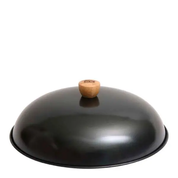School of Wok lokk til wok 32 cm svart