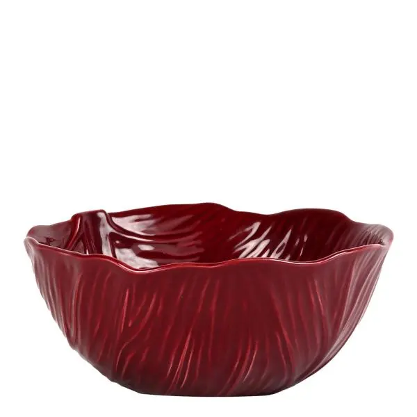 Fruity skål veggie medium 20 cm vinrød