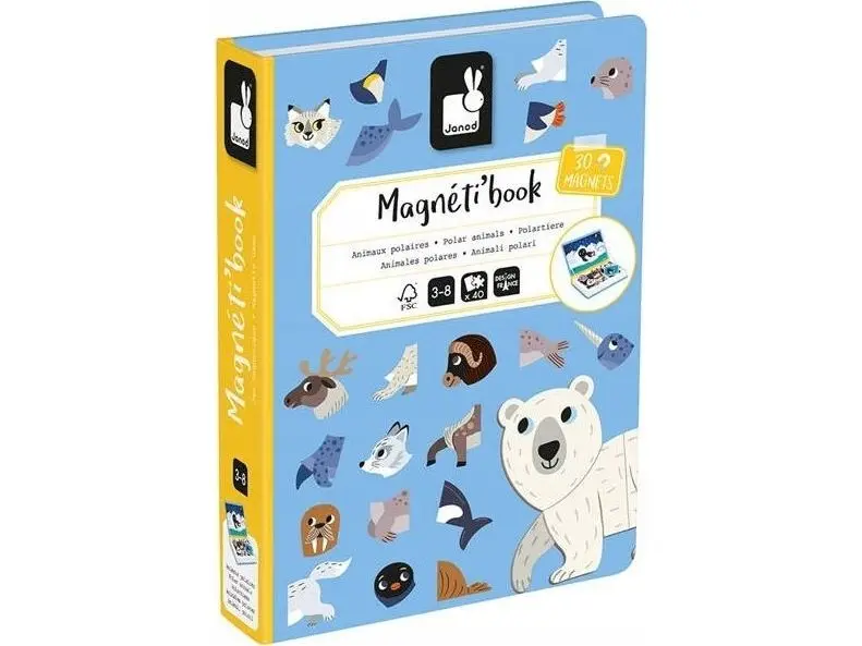 Janod Magnetibook Polar dyr