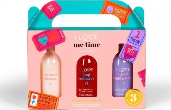 I love I Love Me Time body soufflé + dusj og badegel 3x250ml