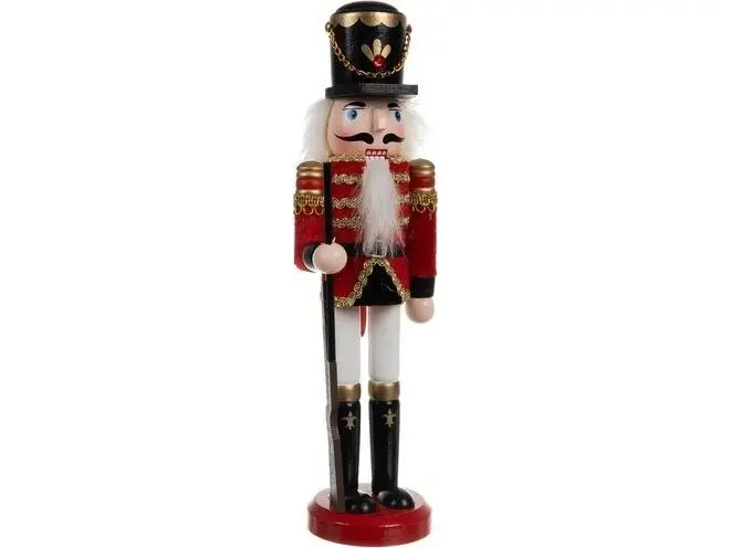 Kaemingk juledekorasjon Nøtteknekker - julefigur 30cm 20359