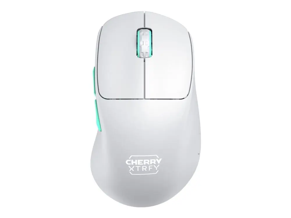 CHERRY Xtrfy M64 - Mus - ergonomisk - optisk - 5 knapper - trådløs - 2.4 GHz