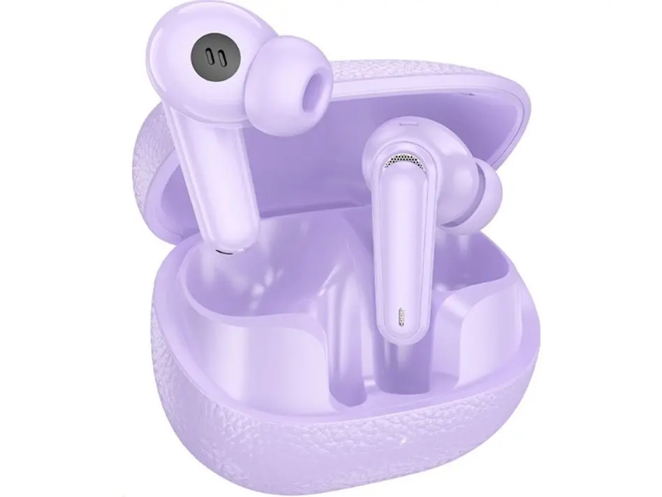 HOCO TWS EQ23 trådløse bluetooth-hodetelefoner lilla