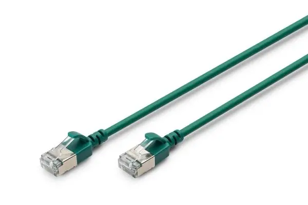 Digitus DK-1632-A-020S-G, 2 m, Cat6a, F/FTP (FFTP), RJ-45, RJ-45, Grønn