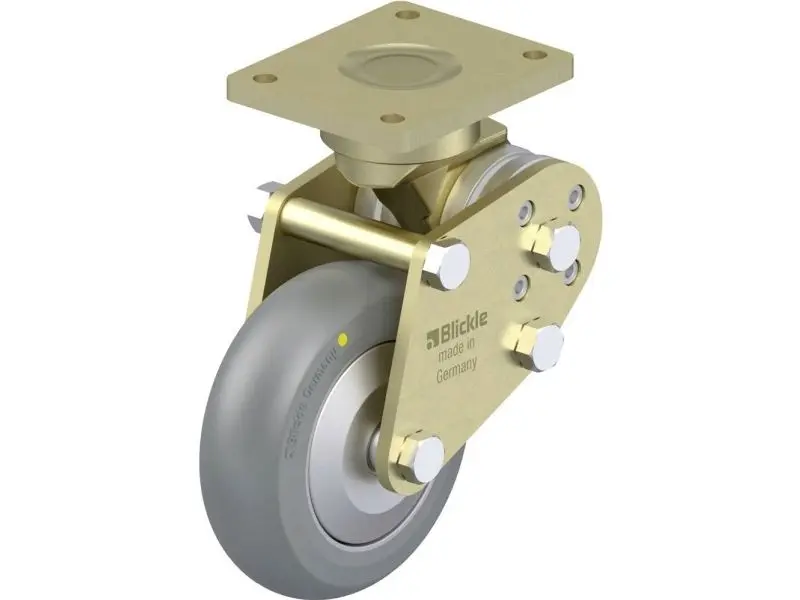 Blickle 937371 BPFE-ALTH 125K-AS-FA-CO Styrehjul til tung last Hjuldiameter: 125 mm Bæreevne (maks.): 350 kg 1 stk