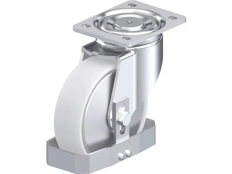 Blickle 939971 LH-PO 160G-FA-FS styrehjul i stål, hjul Ø160 mm, bæreevne maks. 450 kg, 1 stk