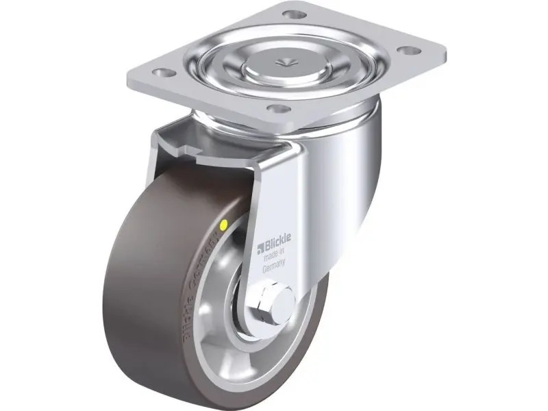 Blickle 936524 LH-ALST 127K-AS styrehjul i stål - hjuldiameter 125 mm - bæreevne (maks.) 450 kg - 1 stk