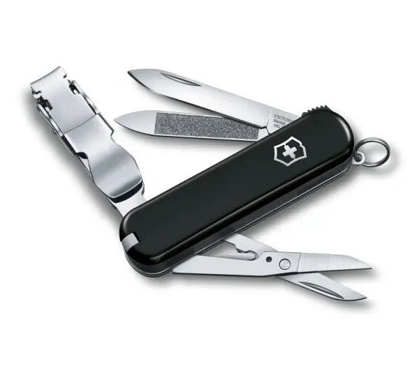 Victorinox V-0,64 63,3 lommekniv Nail Clip 580, svart, 65 mm