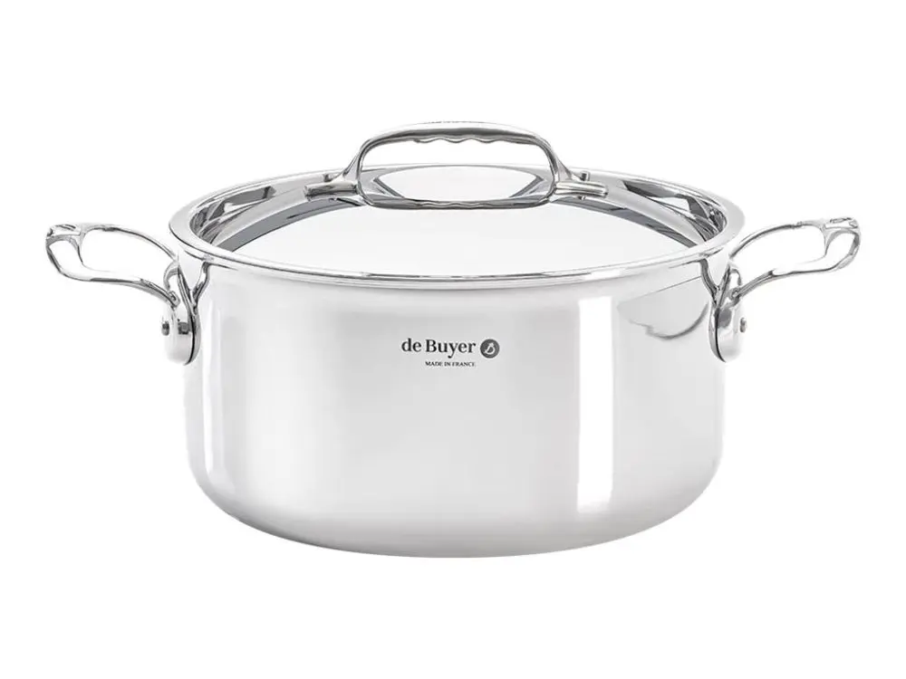de Buyer AFFINITY - Lapskauspotte med dekke - 20 cm - 3.4 L