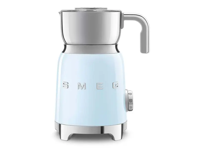 Smeg MFF11PBEU, Automatisk, Blå, Rustfritt stål, 250 ml, Varm & Kald, Plast