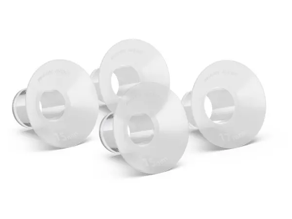 Philips AVENT Hands-free SCF554/11 Små skjoldinnlegg, Brystskjold, Silikon, Gjennomsiktig, S, 4 stykker