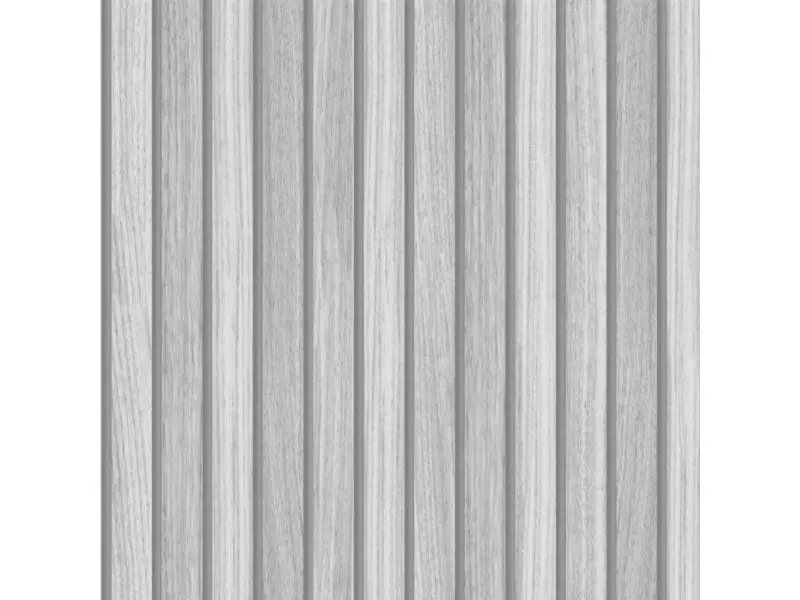WALLPAPER 119613 WOODEN SLAT - GREY