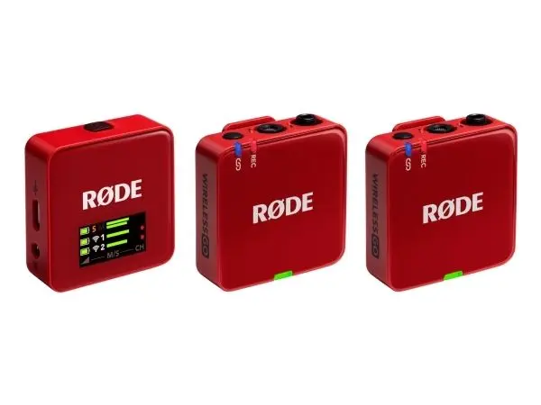 RØDE Wireless GO, Håndholdt/headset/Lavalier-mikrofon, 3,5 mm, 260 m, Retningsuavhengig, 22 dB, Batteri
