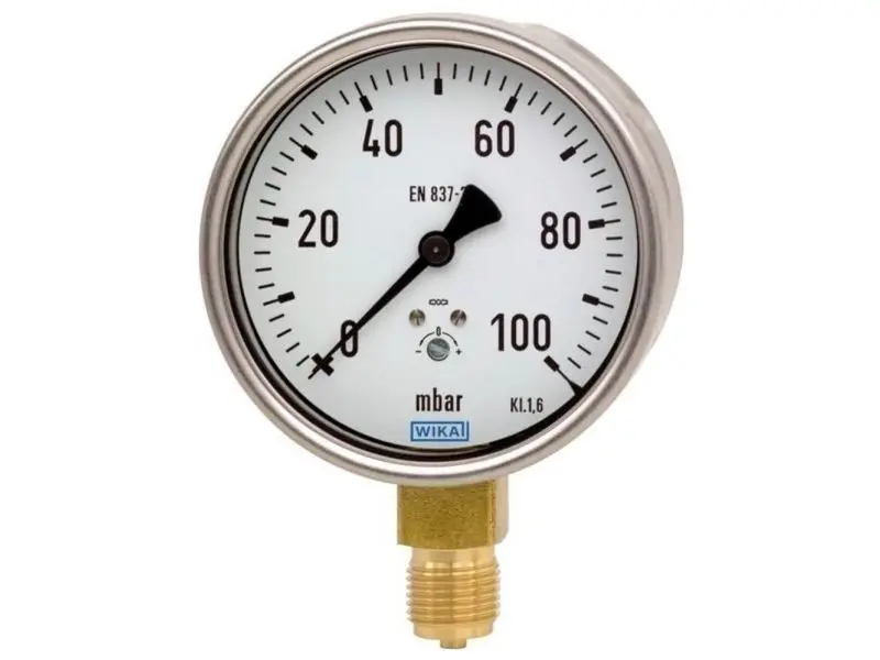 WIKA 612.20 Kapselfjedermanometer