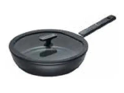 Fiskars Hard Face - Sauteringspanne med dekke - 28 cm - 3.5 L