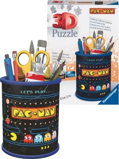 Ravensburger Pac-Man 3D puslespill 54 brikker - Blyantholder