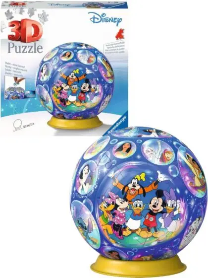 Ravensburger Disney 3D puslespill 72 brikker - Disney karakterer