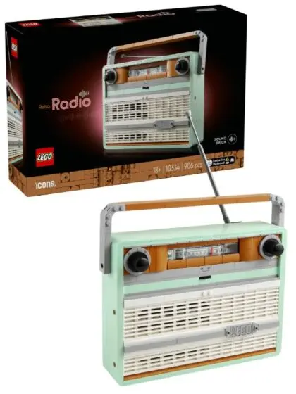 LEGO Icons 10334 Retro-radio