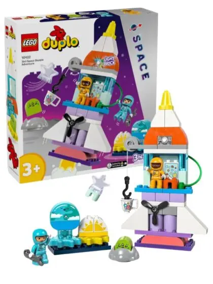 LEGO DUPLO Space 10422 3-i-1 Romfergeeventyr